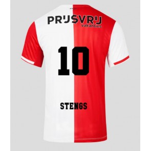 Feyenoord Calvin Stengs #10 Domaci Dres 2023-24 Kratak Rukavima